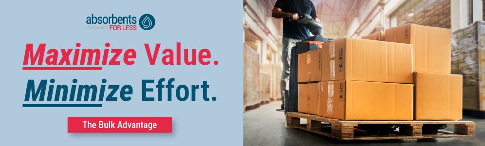 Why We Sell Absorbents by the Pallet: The Wholesale Advantage Explained