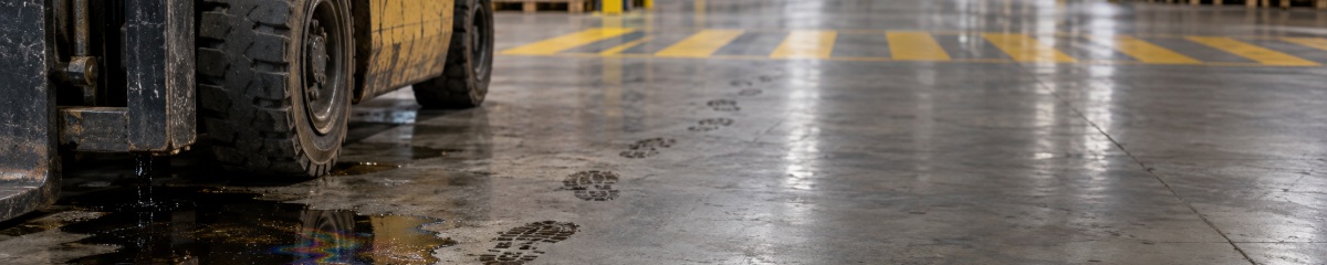 Absorbents for Fleet Maintenance: Controlling Oil, Fuel, and Coolant Leaks