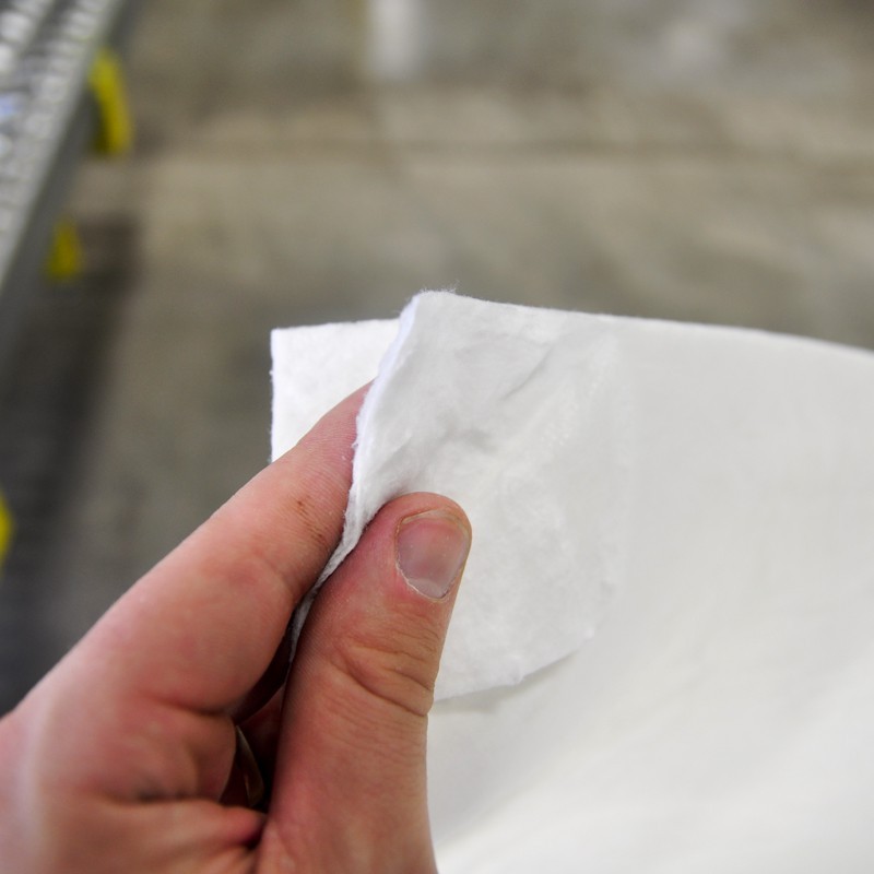 Spilfyter Universal White Absorbent Pad CelluloseBased