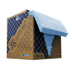 Buy Spilfyter 16" x 18" Premium Oil-Only Blue LW Perfed Absorbent Pad 200/Box on sale online