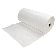 Spilfyter 32" x 150 ft Standard White Oil-Only MW Absorbent Roll