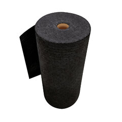 Buy Spilfyter 32" x 150 ft Sustayn Recycled Black HW Perfed Universal Absorbent Roll on sale online