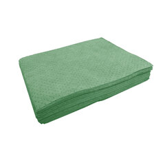 Buy Spilfyter 32" x 36" Premium Green HW Universal Absorbent Pad 50/Bag on sale online