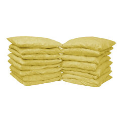 Buy Spilfyter 8.5" x 17" Premium Yellow Hazmat Absorbent Pillow 10/Box on sale online