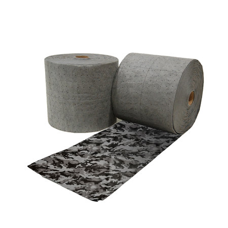 Spilfyter 16" x 150 ft Spilhyder Camo Universal Absorbent Roll 2/Bag