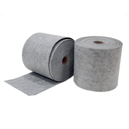 Spilfyter 16" x 300 ft Spilhyder Gray Unprinted MW Universal Absorbent Roll 2/Box