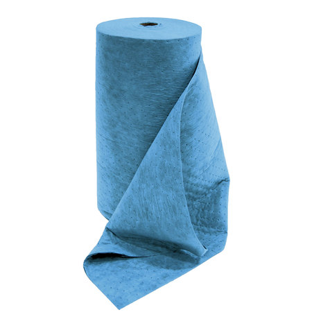 Spilfyter 24" x 150 ft Premium Oil-Only Blue HW Perfed Absorbent Roll