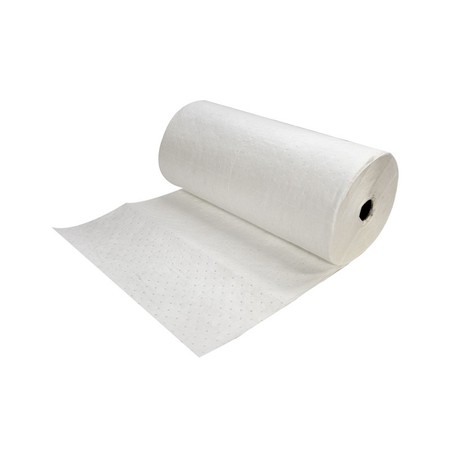 Spilfyter 32" x 150 ft Spilhyder Oil-Only White SMS Absorbent Roll