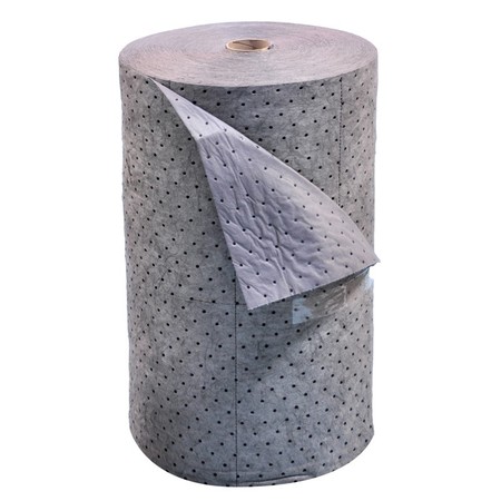 Spilfyter 32" x 300 ft Spilhyder Universal Gray Unprinted Absorbent Roll