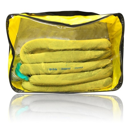 Spilfyter Grab & Go Hazmat Large Zipper Bag Spill Kit