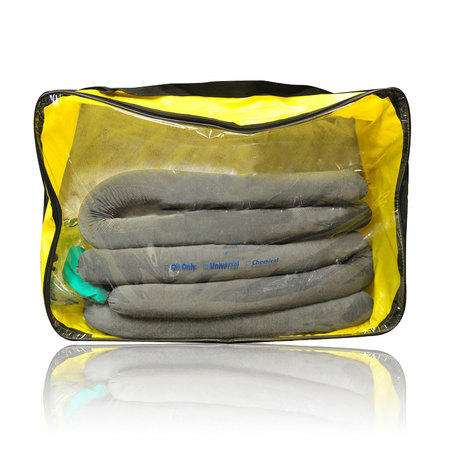 Spilfyter Grab & Go Universal Large Zipper Bag Absorbent Spill Kit