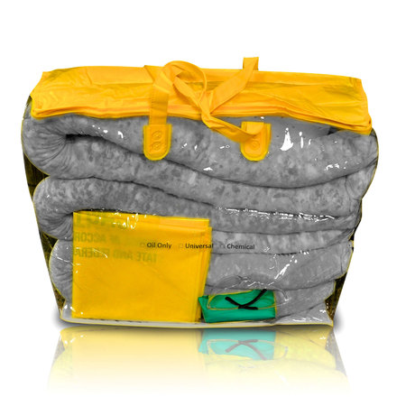 Spilfyter Grab & Go Universal Zipper Bag Absorbent Spill Kit