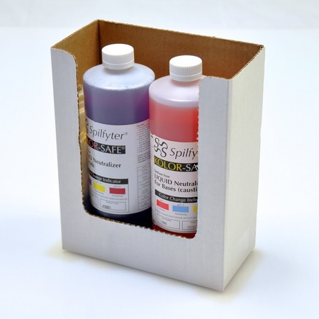 Spilfyter Neutralizing Spill Kit for Acids and Bases - 4/Box