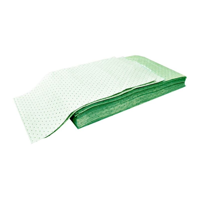 Spilfyter Universal Green Water and Oil Absorbent Pad