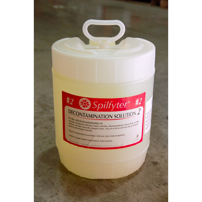 Spilfyter Decontamination Solution 2 for Mercury & Etiological Materials