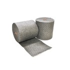16" x 150 ft Streetfyter Universal Gray Dimpled Absorbent Roll 2/Bag