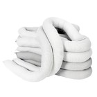 3" x 10 ft Cellulose White Absorbent Sock 6/Box