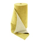 Spilfyter 32" x 300 ft Hazmat Premium Yellow Perfed Absorbent Roll