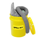 Spilfyter Grab & Go 5 Gallon Bucket Universal Absorbent Spill Kit