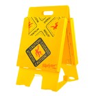 Universal Absorbent Caution Stand Kit